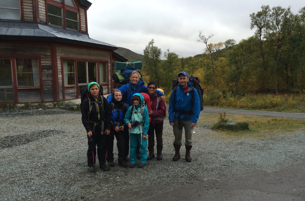 Utanför Storulvåns fjällstation